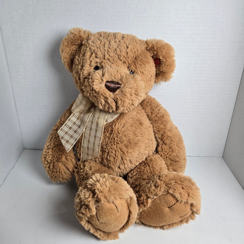 GUND Thornton Teddy Bear Brown 15" Stuffed Plush Animal 15368 NWT New